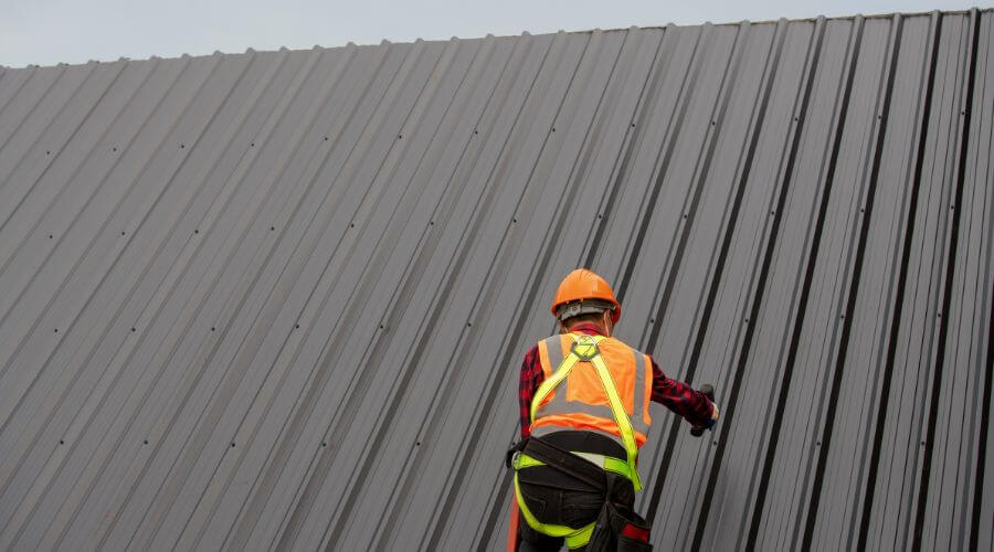 Professional metal roof installation in Vienna, IL